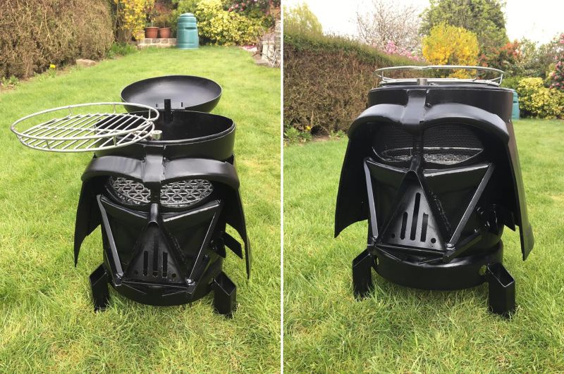 Håndfuld Kæledyr gå i stå 5 Star Wars-inspired BBQ grills for your next geeky backyard party