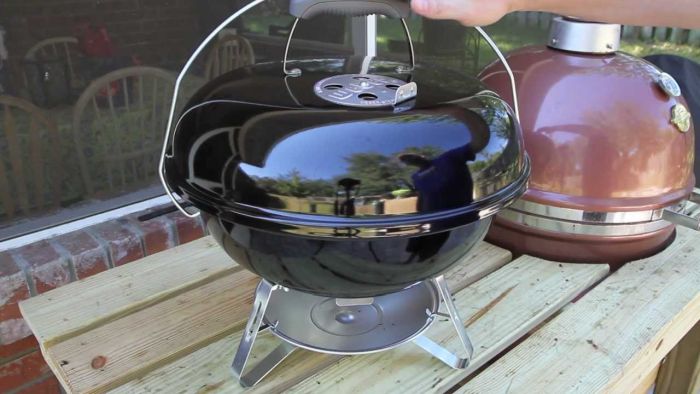 Weber Smokey Joe portable charcoal grill