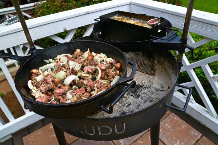 Kudu Multi-leveled Grill