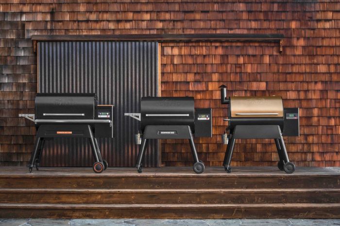 Traeger built-in WiFi grill 