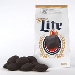 Miller Lite's Beercoal Charcoal