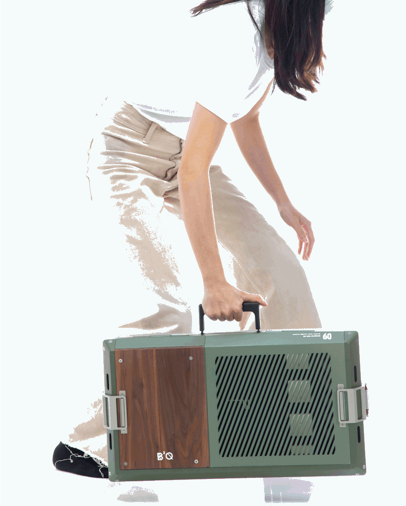 suitcase-style B2Q kit