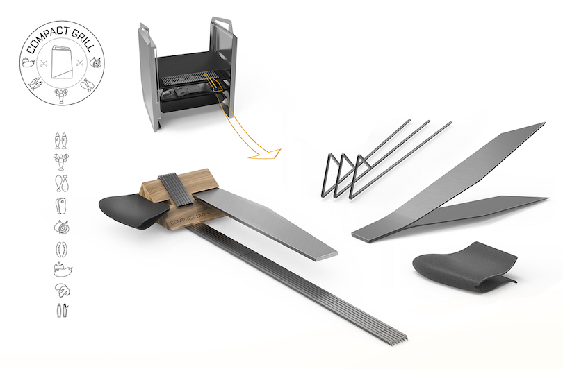 Parts of Compact Grill